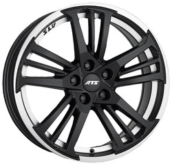 ���� ����� Ats Prazision 17/7,5 ET45 Racing black double lip polished | ������� WHS046771