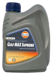 ������ �������� ����� Gulf Max Supreme SAE 5W-30 (1�) ������������� | ������� 8717154958942