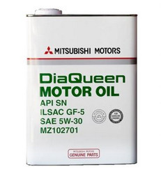 ������ �������� ����� Mitsubishi Dia Queen Motor Oil SAE 5W-30 API SN/GF-5 (4�)  | ������� MZ102701