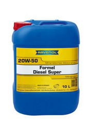 ������ �������� ����� Ravenol Formel Diesel Super SAE 20W-50 ����������� | ������� 4014835726444