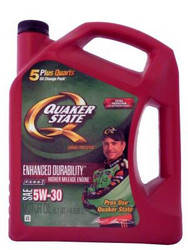 ������ �������� ����� Quaker state Enhanced Durability Higher Mileage Engine SAE 5W-30 Motor Oil ������������� | ������� 073102013445