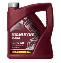 ������ �������� ����� Mannol Stahlsynt Ultra SAE 5W-50 ������������� | ������� 4036021403007