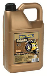 ������ �������� ����� Ravenol Motobike 4-T Ester 10W-60, 5�  | ������� 4014835702356