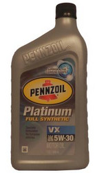 ������ �������� ����� Pennzoil Platinum VX 5W30 ������������� | ������� 071611000499