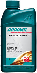 ������ �������� ����� Addinol Premium 0530 C3-DX 5W-30, 1� ������������� | ������� 4014766073570