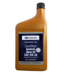 ������ �������� ����� Subaru Synthetic SAE 5W-30 (0.946�) ������������� | ������� SOA427V1410