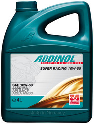 ������ �������� ����� Addinol Super Racing 10W-60, 4� ������������� | ������� 4014766250599